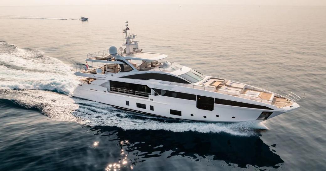 Charter yacht MIKOH at sea