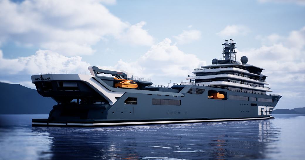 Rendering Aft view of REV Ocean