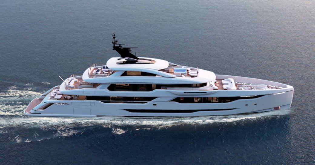 Charter yacht O'MADELEINE underway