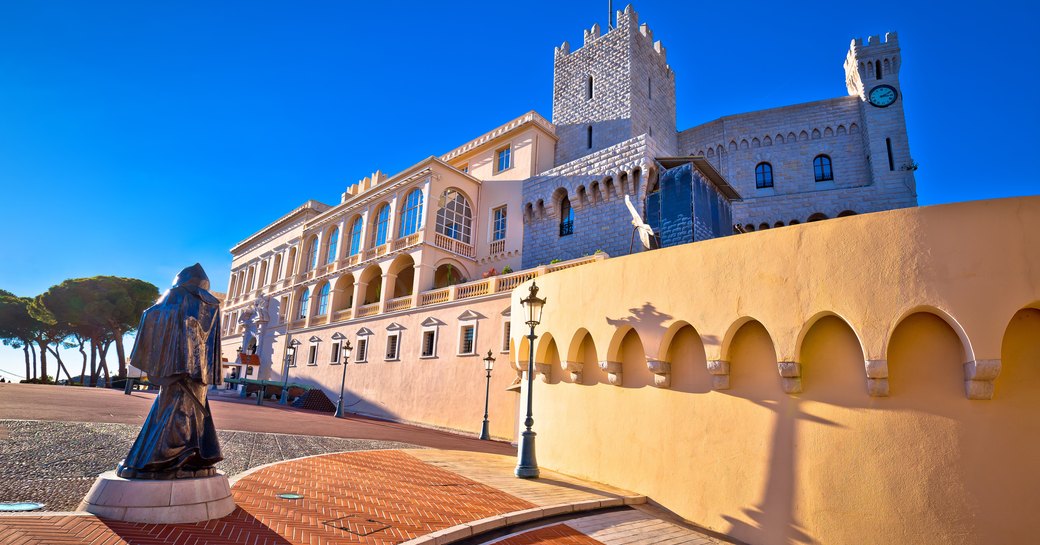 Exterior view of the Palace of Monaco