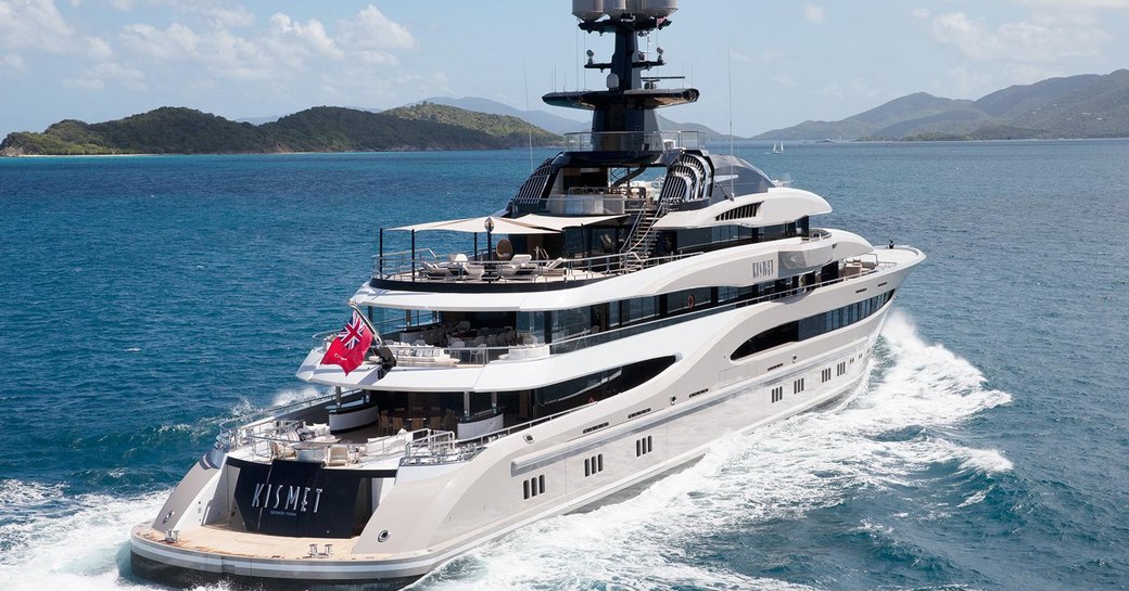 Lurssen Superyacht Kismet win best extra large yacht