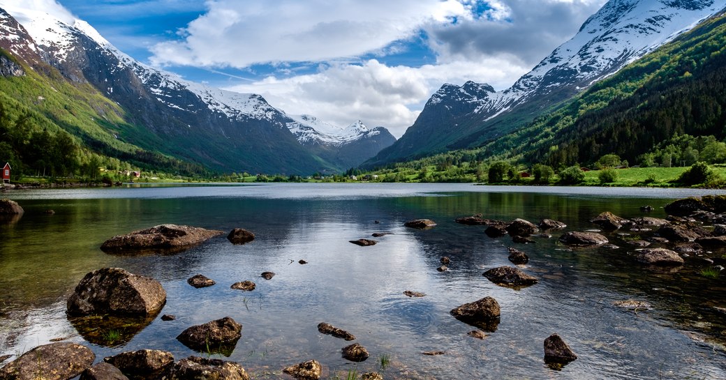 beautiful norwegian landscape