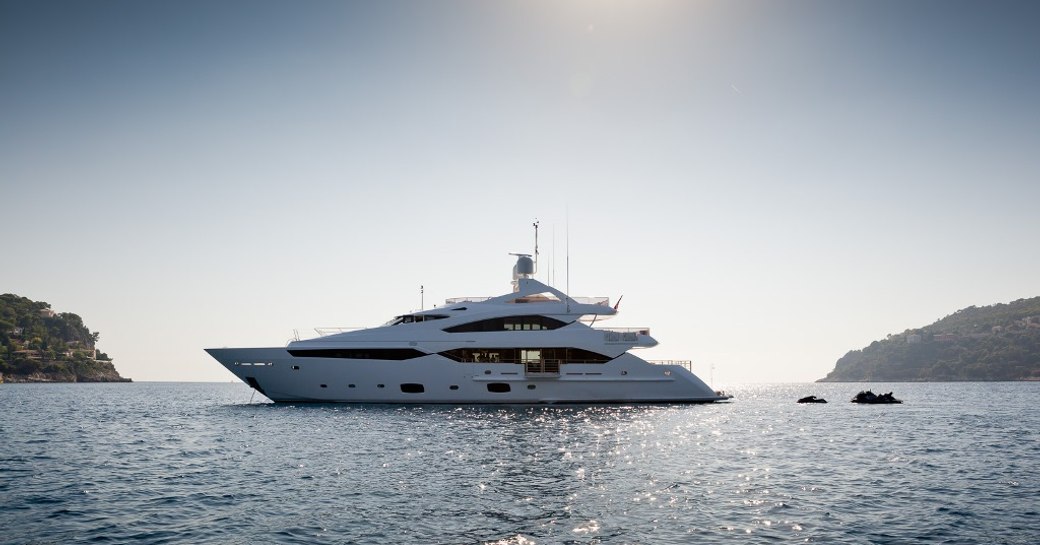 superyacht THUMPER at charter in the Mediterranean