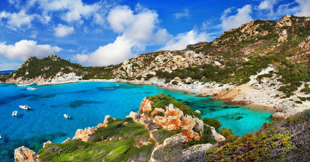 The coast of Sardinia