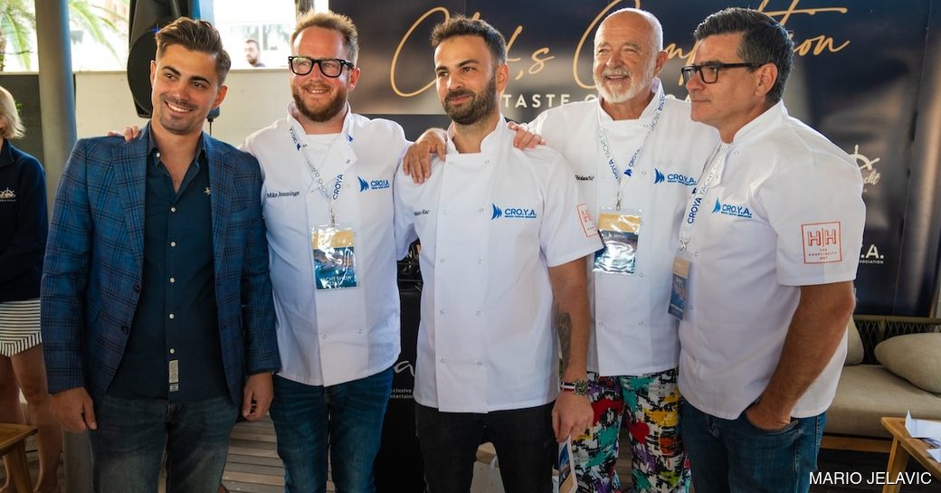 Superyacht chefs at the CROYA Charter Show