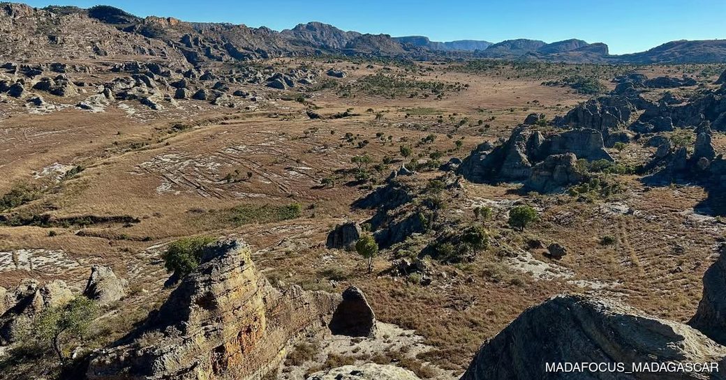 Isalo National Park Madagascar landscape