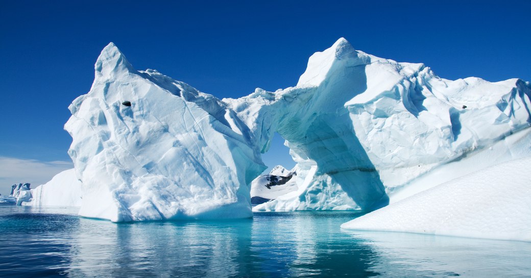 Icebergs in Antarctica