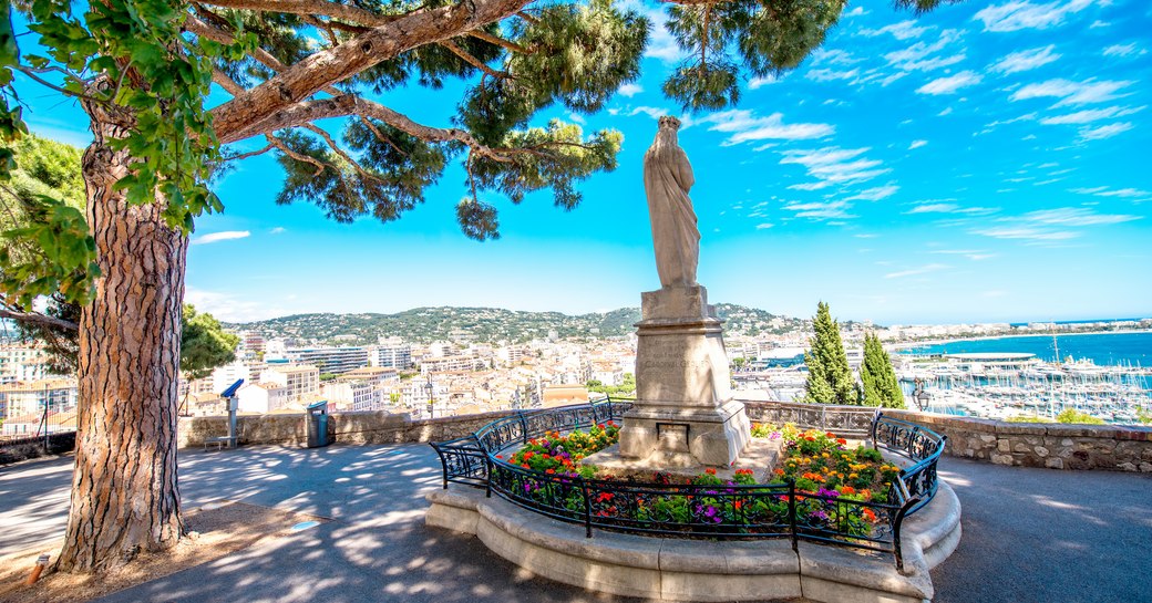 View of Cannes Harbour