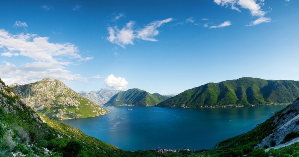 Bay of Kotor in Montenegro