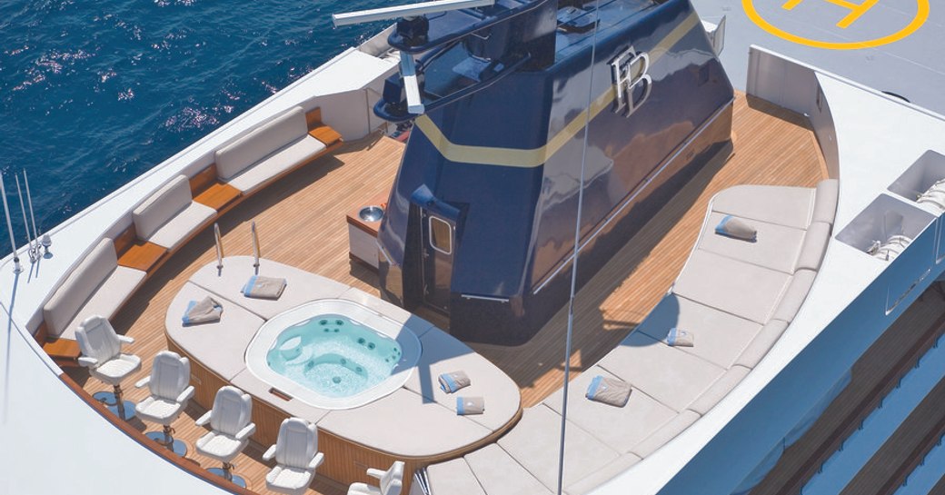 force blue sundeck yacht