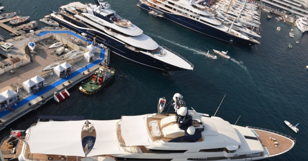 Some of the largest superyachts in the world were on display at the 2014 Monaco Yacht Show