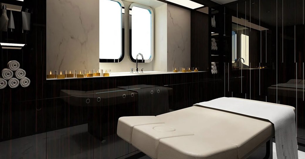 Spa on luxury yacht SOARING