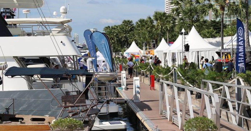 Ocean Marina Yacht Club in Pattaya, Gulf of Thailand