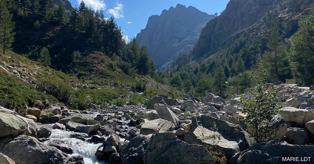 Gorges de la Restonica river, mountain
