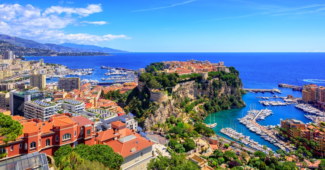 View of Monaco, France