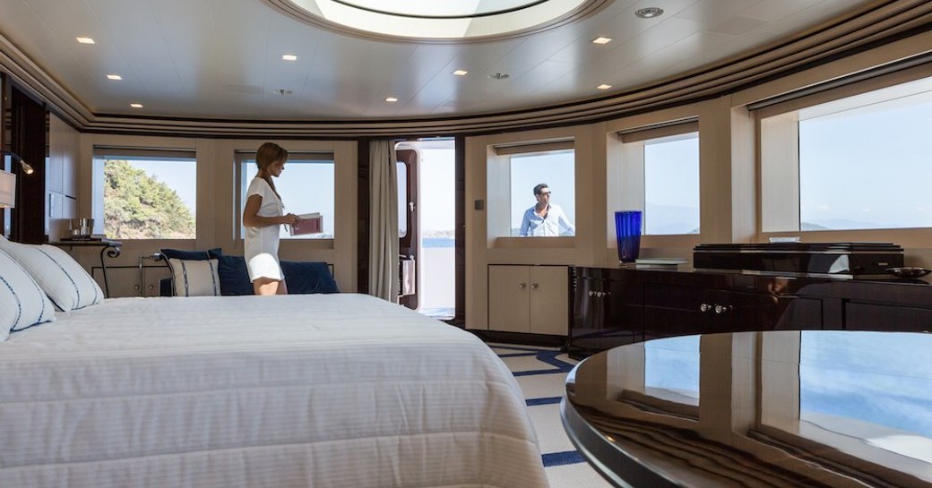 Custom Motor Yacht AXIOMA's bedroom