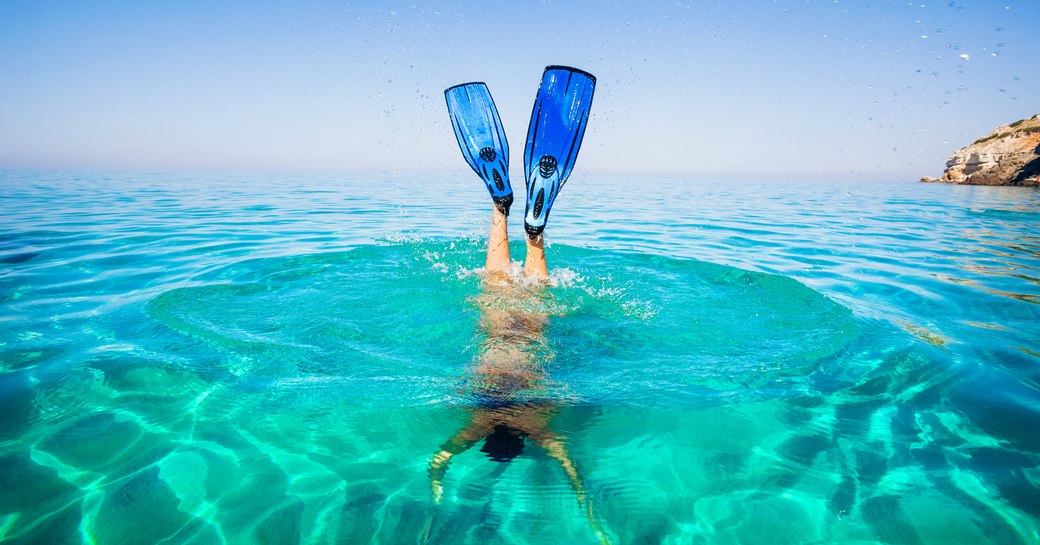 Snorkelling, diving in the Caribbean