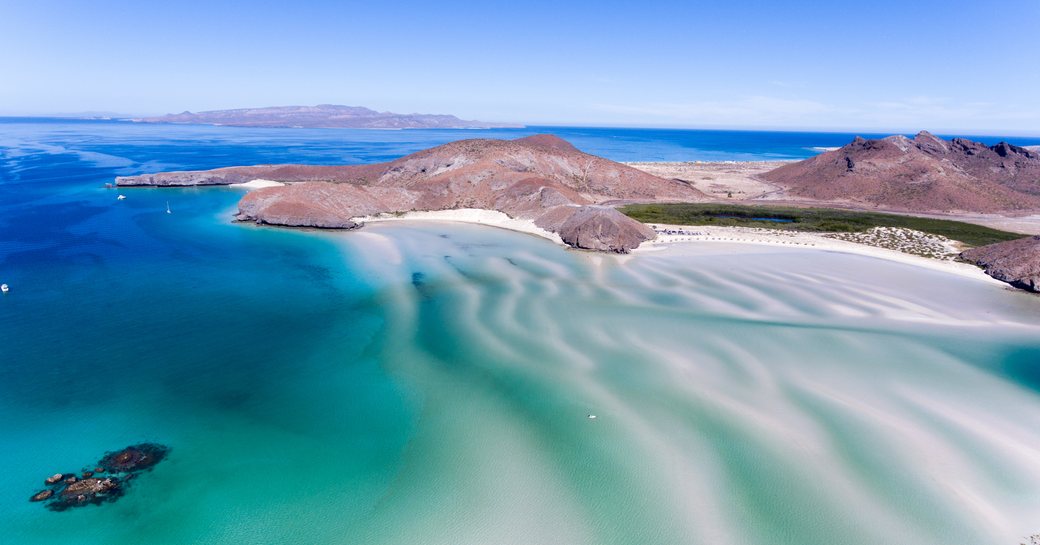 Beach along Baja Caifornia Sur