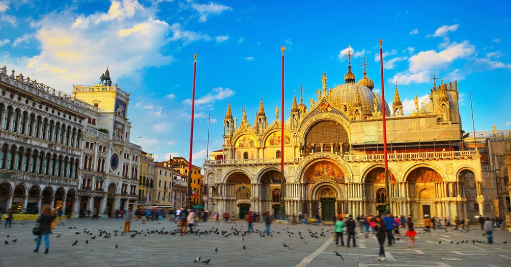 golden church in Venice