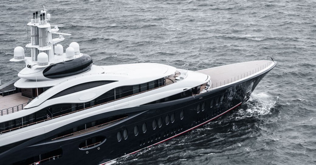 Feadship superyacht KATYUSHA on sea trials