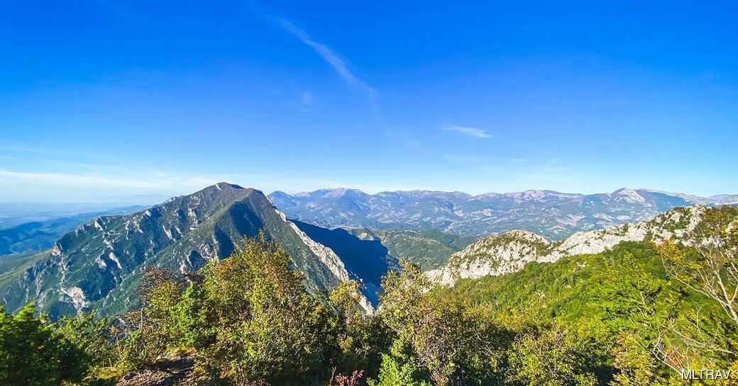 Dajti Mountains in Albania
