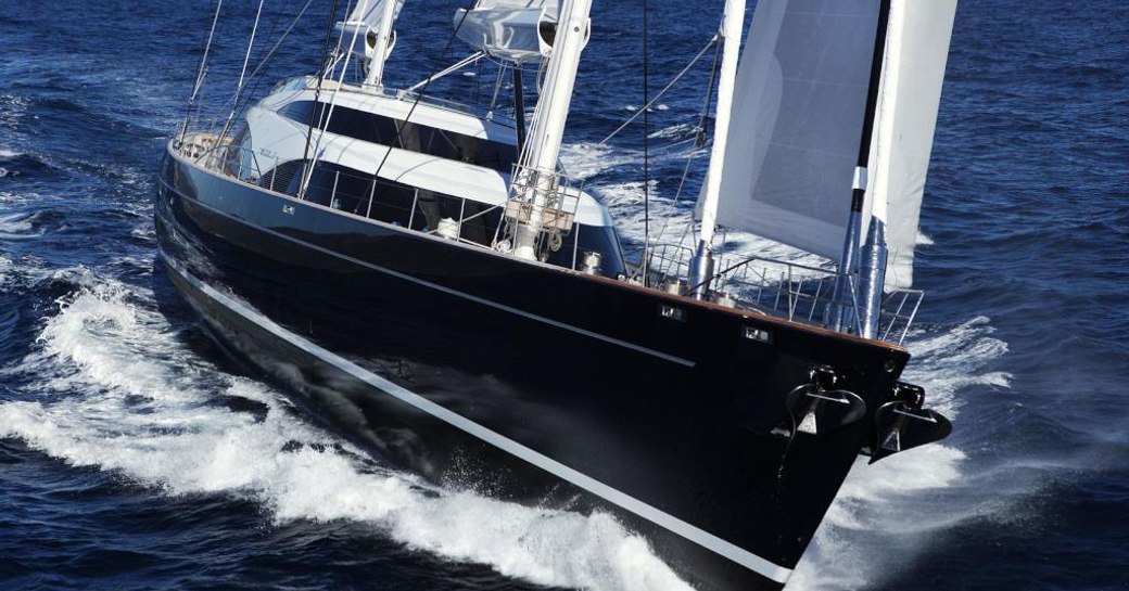 Sailing yacht TWIZZLE underway