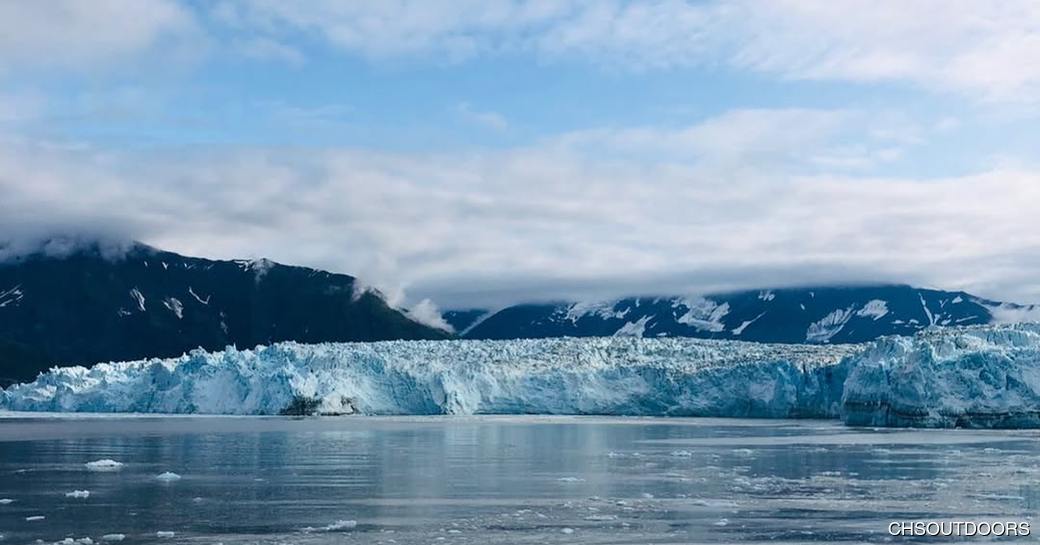 Hubbard Glacier and mountains