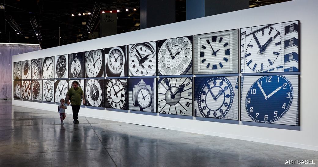 Art Basel display of Buchmann Galerie