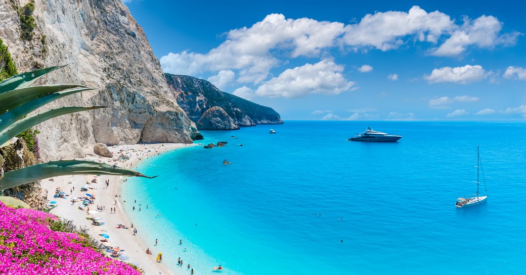 View of Porto Katsiki beach