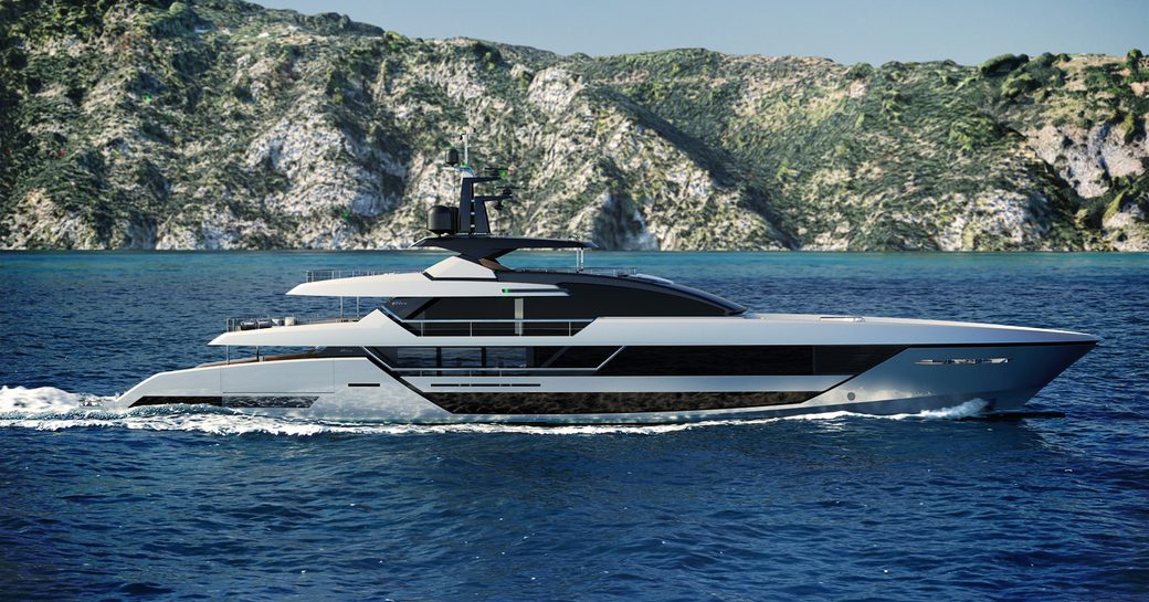 Charter yacht SAIRU underway