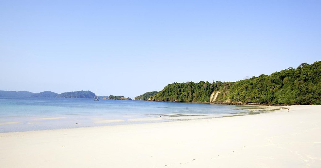 deserted beach myanmar