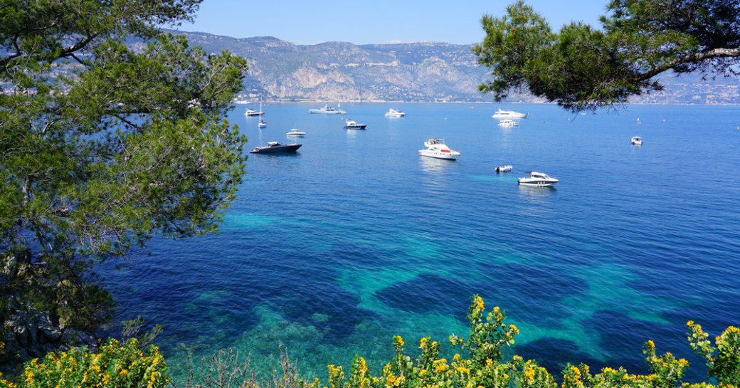 Paloma views with yachts and turquoise blue sea