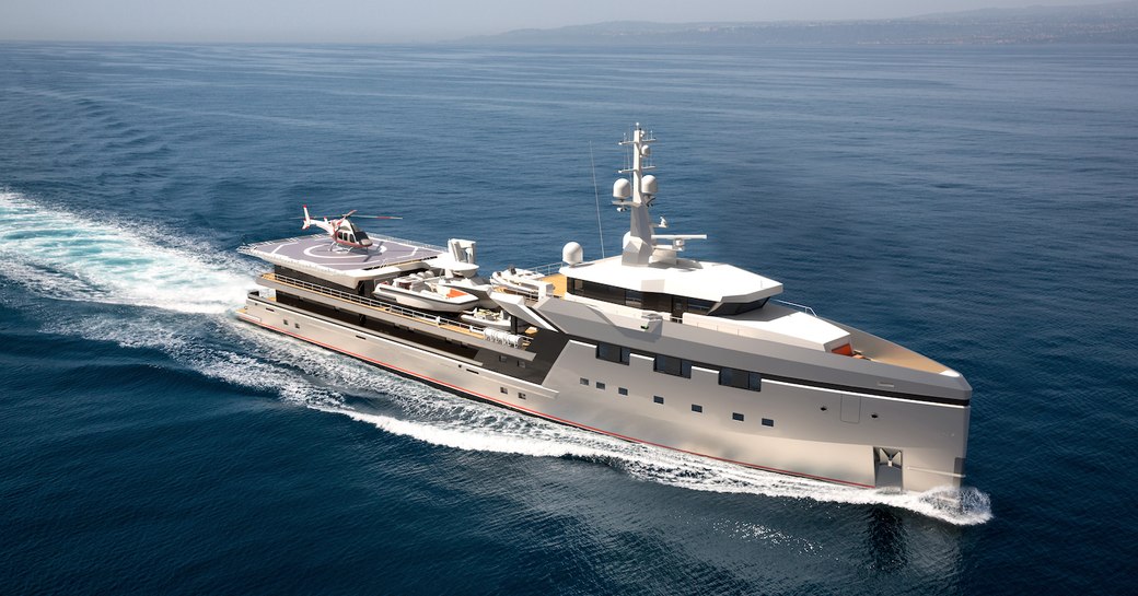 Damen yacht support ABEONA