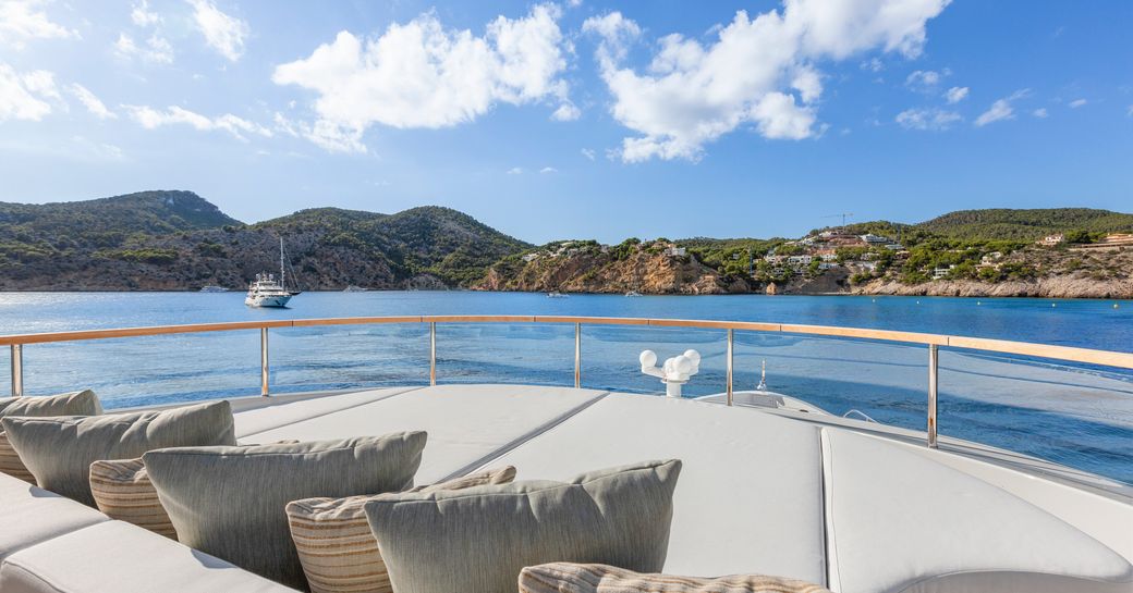 Sunpads onboard charter yacht LIV LOVE