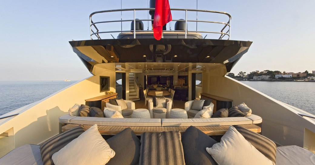 stealth superyacht sundeck