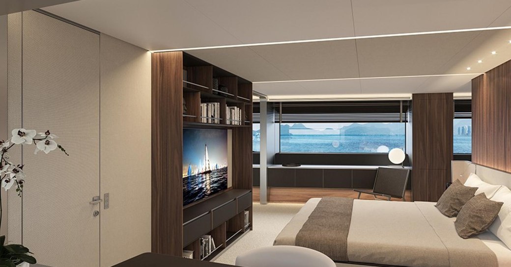 luxury superyacht owners suite