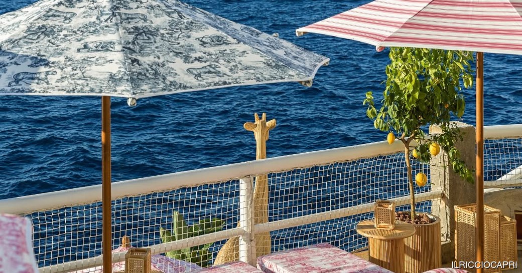 Il Riccio Capri lounge, sea view