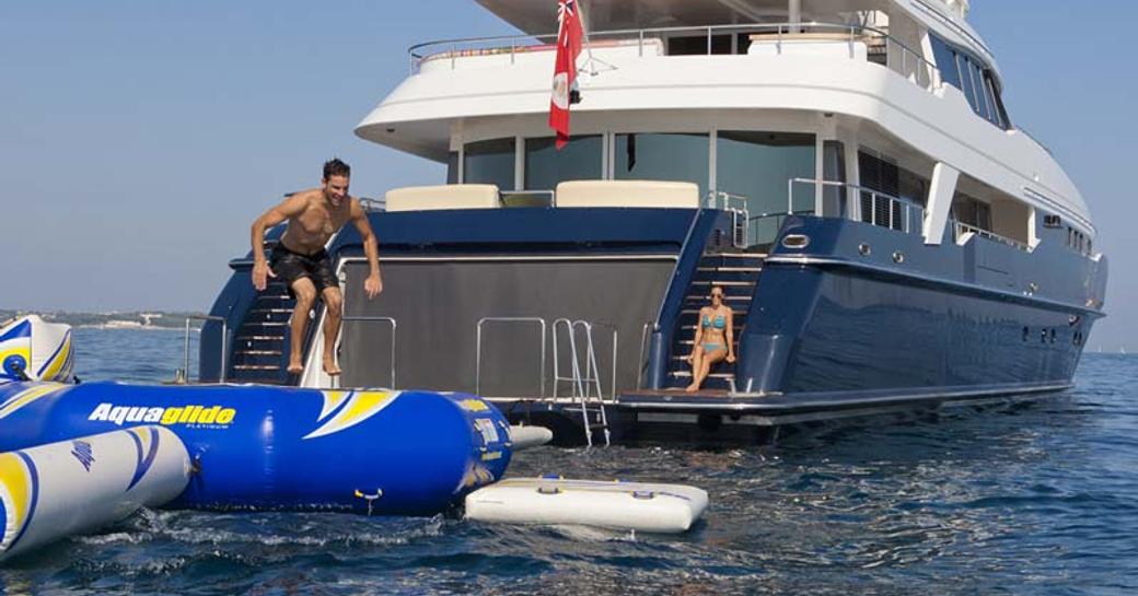 luxury yacht daloli yacht toy selection 