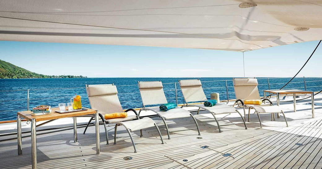 Enjoy views of the South Pacific coastlines on board MONDANGO 3