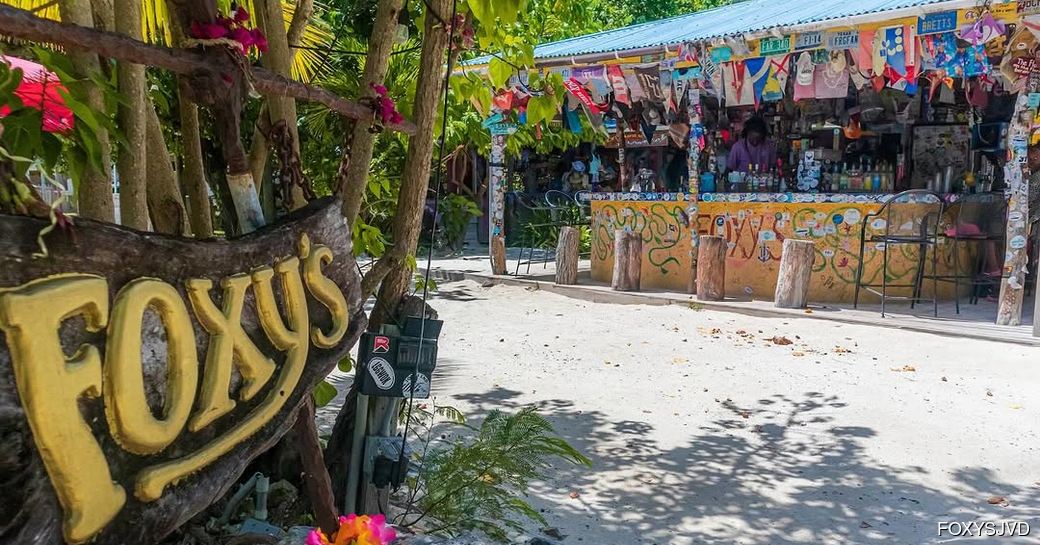 Foxy's Bar British Virgin Islands exterior