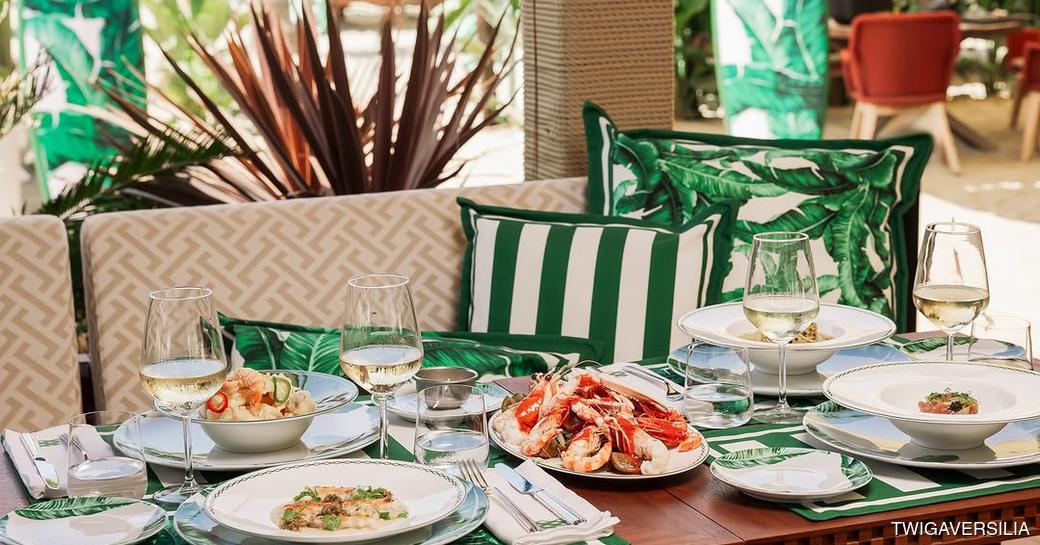 Twiga Versilia Beach club, food