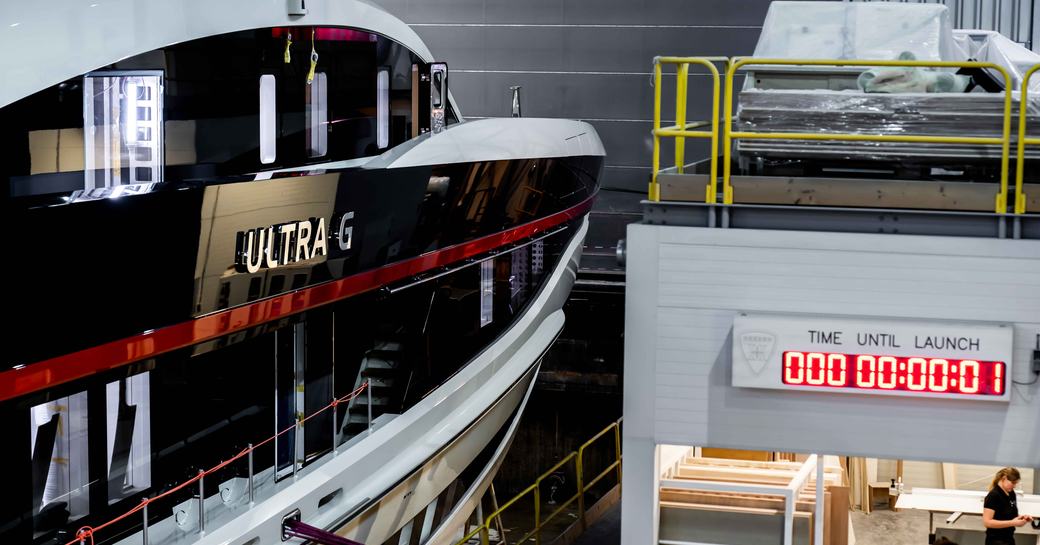 Yacht ULTRA G launched from Heesen