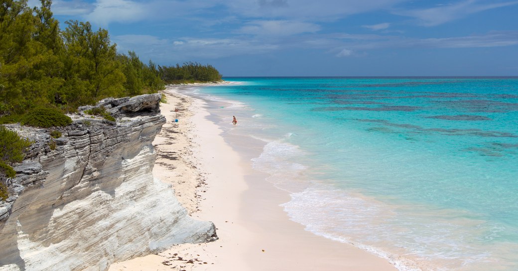 Lighthouse Beach in south Eleuthera in the Bahamas