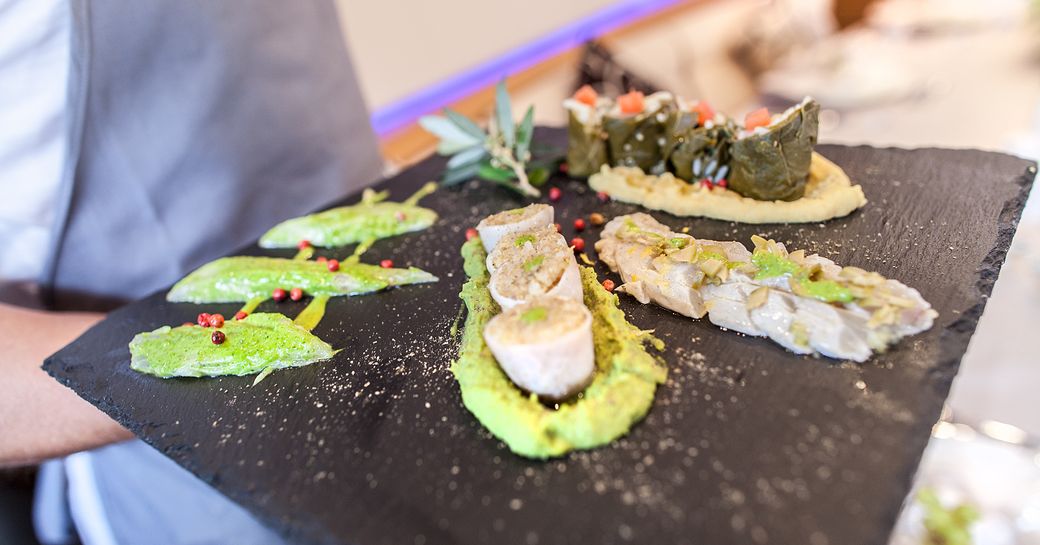 Chef's Competition 'Greek Sushi' theme