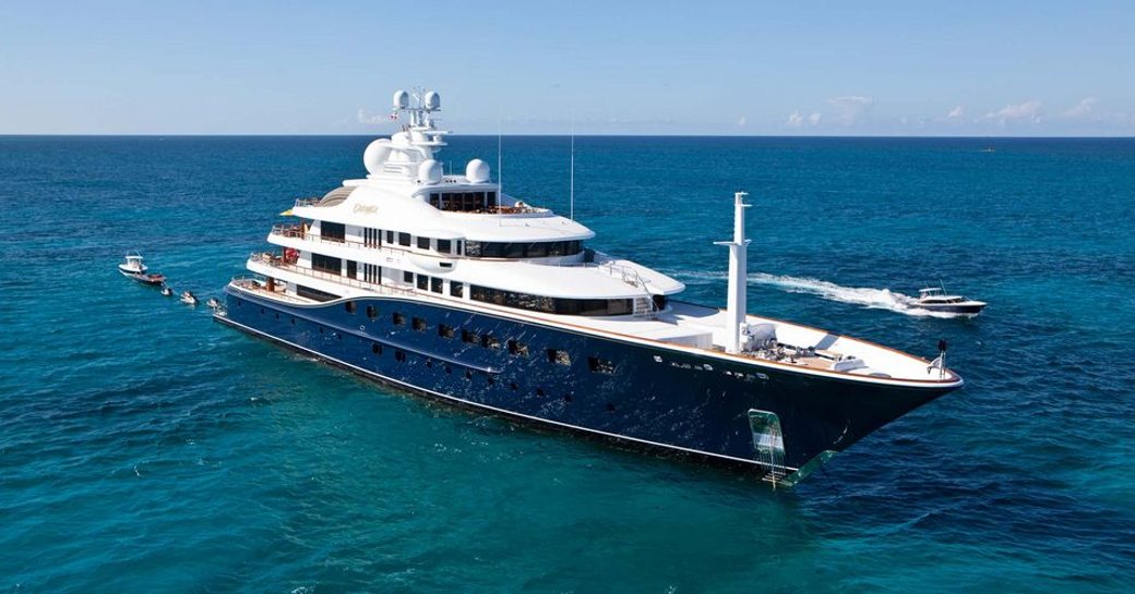 superyacht aquila on the water 