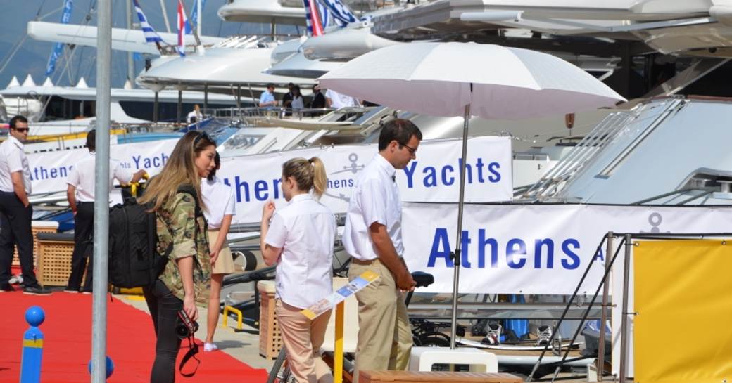 Athens Yachts charter fleet at MEDYS 2014