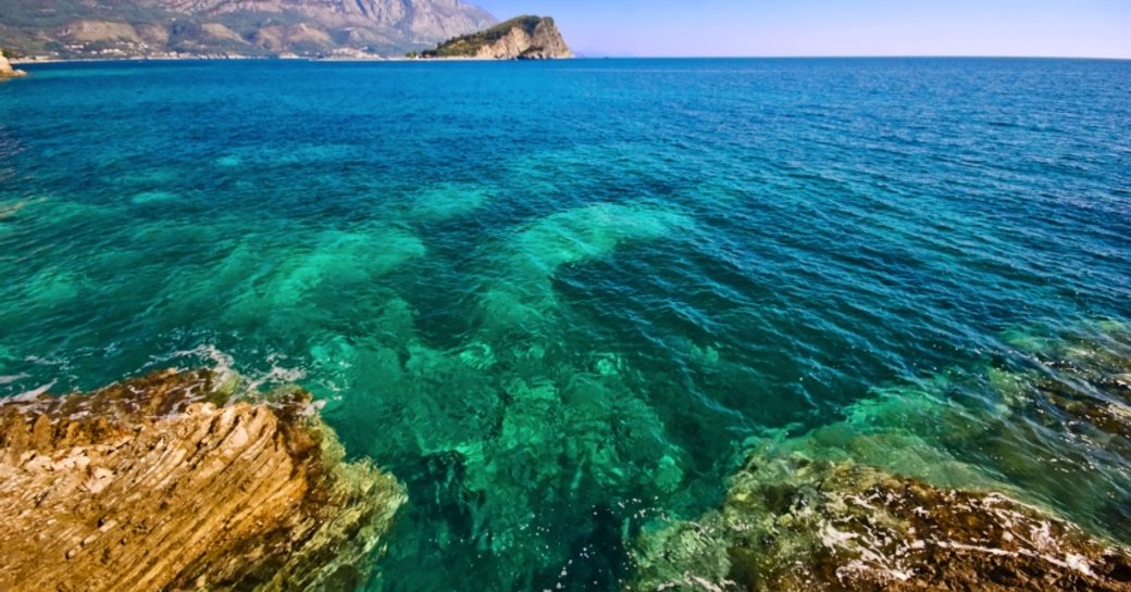 The clear East Mediterranean waters of Montenegro