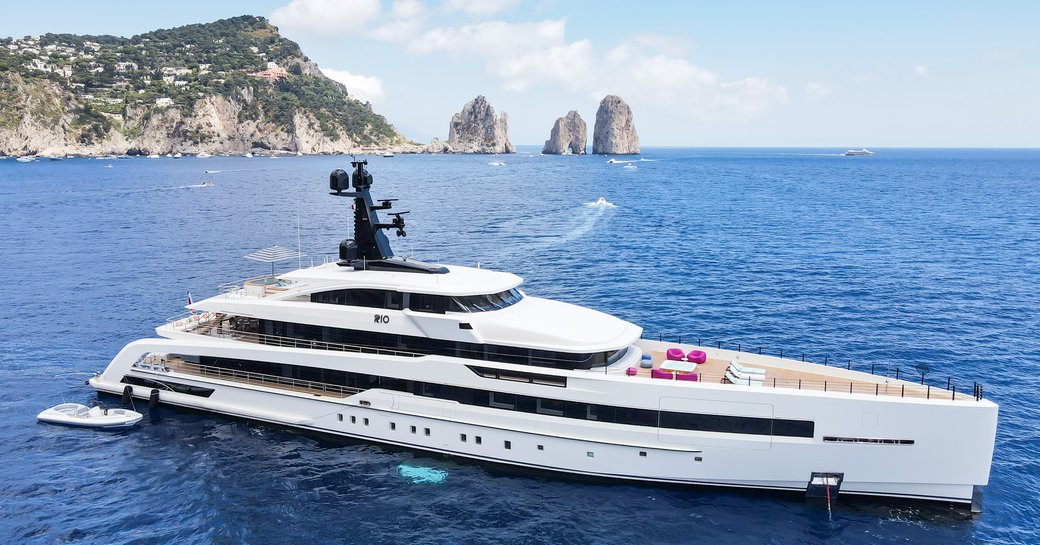 luxury charter yacht RIO 