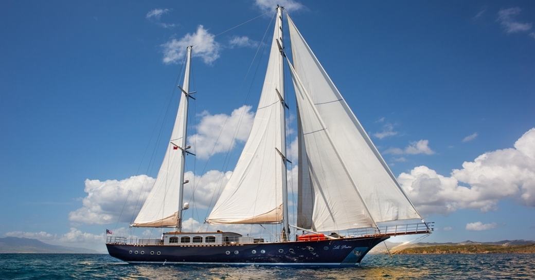 superyacht ‘Le Pietre’ cruising on charter in Turkey