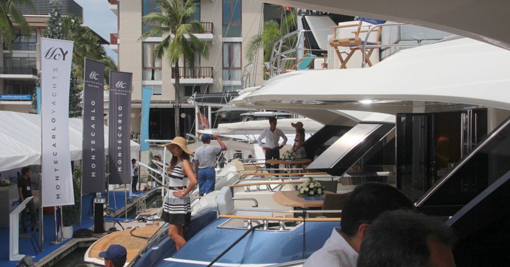 yachts prepare for visitors at the Phuket Rendezvous 2018